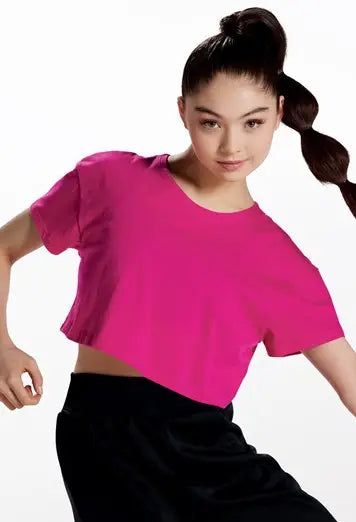 Boxy Cropped Tee-Adult-16615