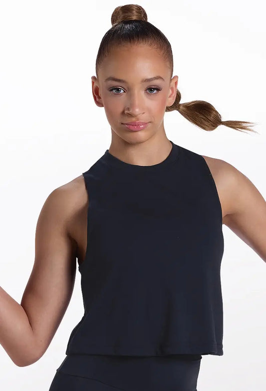 SoSoft Racerback Crop Tank-Child-17980