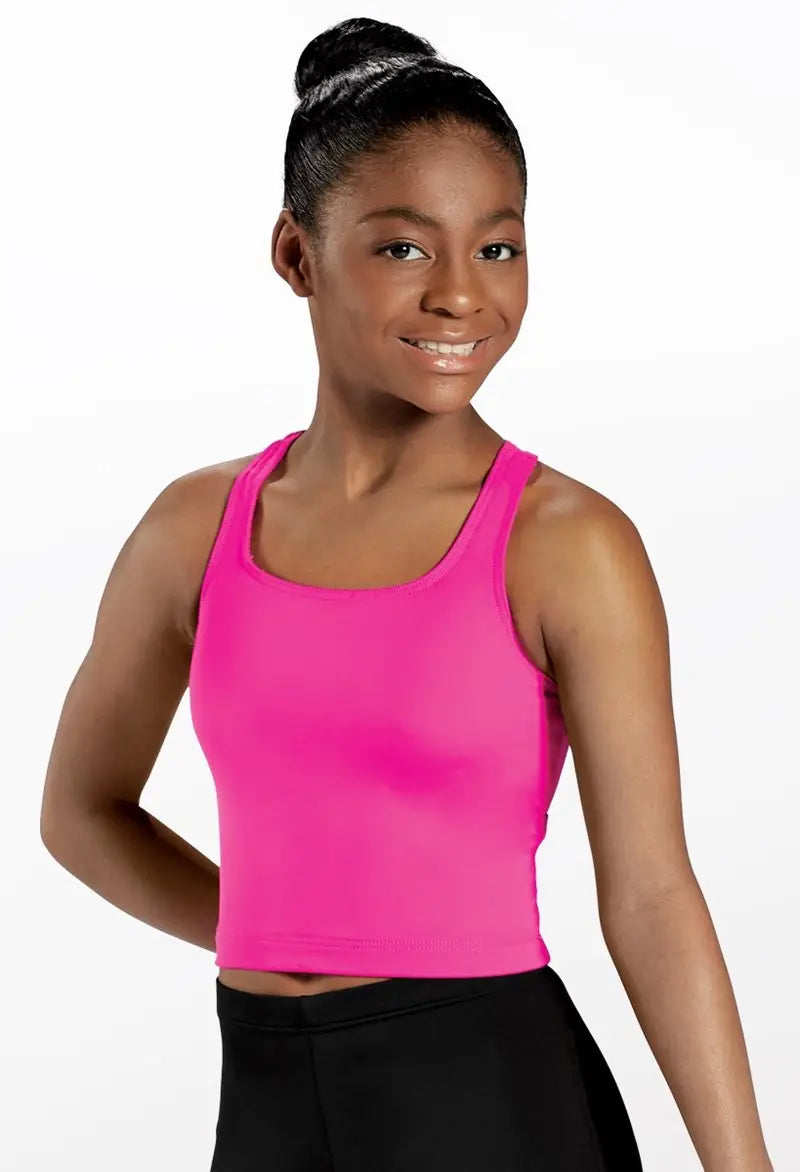 Wide Racerback Crop Top MT12825